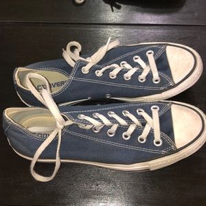 Navy Blue Converse